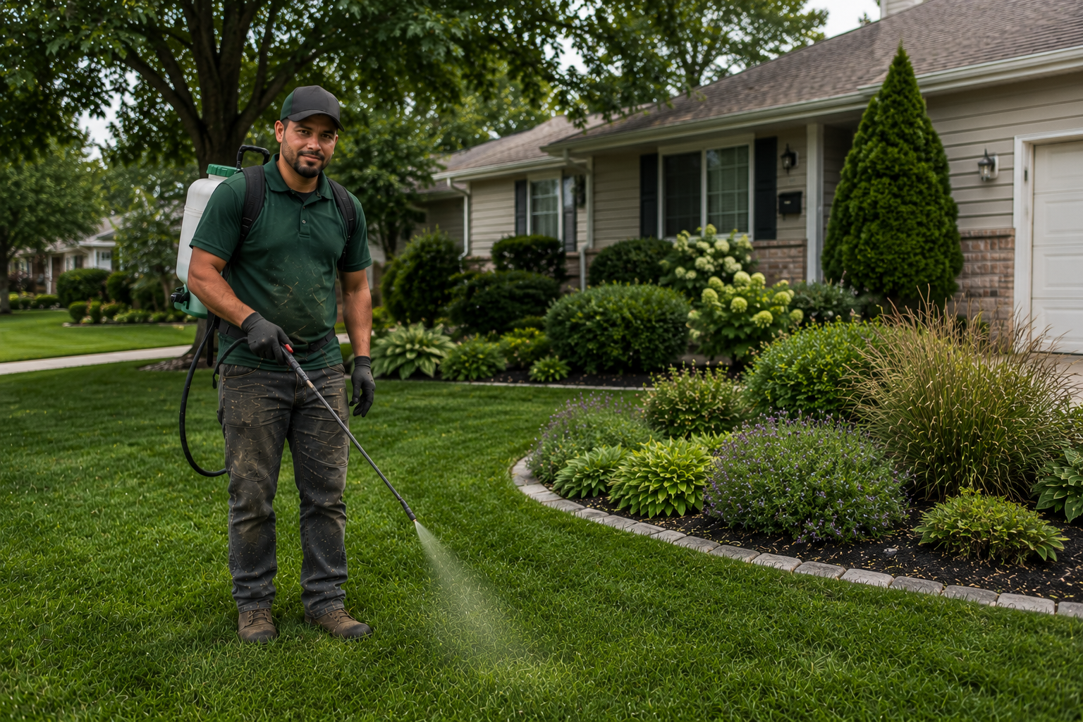 Professional weed control service